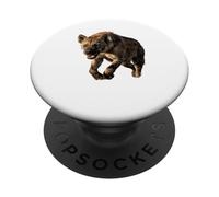 Crocuta Spotted Hyena Wildlife African Predator Design PopSockets Adhesive PopGrip