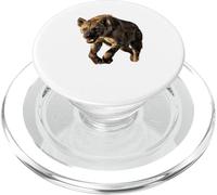 Crocuta Spotted Hyena Wildlife African Predator Design PopSockets PopGrip for MagSafe
