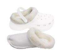 Crocz Liners Winter Crocz Inserts Fleece Removable Liners for Crocz Clogs Warm House Slippers Indoor Women Men