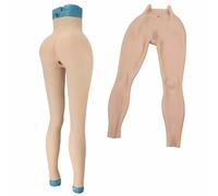CRODRES Silicone Prosthetic Vagina Panties for Transgender Realistic Sissy Men's Panty for Drag Queen Cosplay Crossdressing,White,One Size