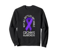 Crohn Battle - Awareness Message Sweatshirt