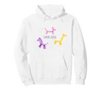 Crohn's Blows Funny Balloon Animal Confetti Pullover Hoodie