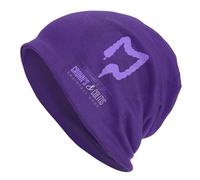 Crohn's & Colitis Awareness Month Beanie Closed Chemo Cancer Headwear Headscarf for Women Men Gifts Turban Knit Hat Baggy Slouchy Scarf Cap Black