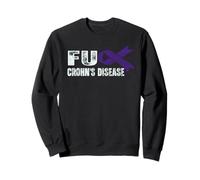 Crohn's Disease awareness support Crohn's Disease purple Sweatshirt