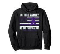 Crohn's Disease awareness support flag us Crohn's Disease Pullover Hoodie