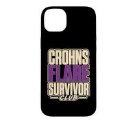Crohn's Disease Crohn's Warrior IBD Warrior Support Case for iPhone 14 Plus