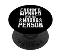 Crohn's Disease Messed With The Wrong Person PopSockets Adhesive PopGrip