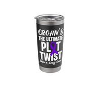 Crohn's Disease The Ultimate Plot Twist Stainless Steel Insulated Tumbler