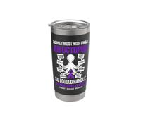 Crohns Disease Warrior Funny IBD Stainless Steel Insulated Tumbler