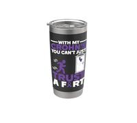 Crohns Disease Warrior Funny IBD Stainless Steel Insulated Tumbler
