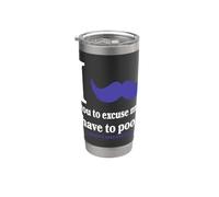 Crohns Disease Warrior Funny IBD Stainless Steel Insulated Tumbler