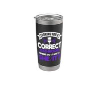 Crohns Disease Warrior Funny IBD Stainless Steel Insulated Tumbler