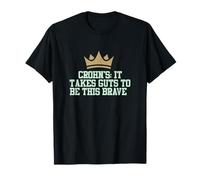 Crohns It Takes Guts to Be This Brave Warrior Awareness T-Shirt
