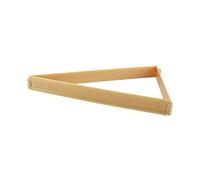 Croissant Cutter Mold, Foldable Plastic Triangle Shaped Croissant Cutter Bread Line Mould Baking Pastry Tool for Home Kitchen or Bakery