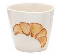 Croissant espresso cup White one size