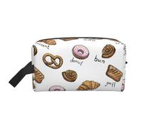 CroissantMakeup Trave Bag for Women,Cosmetic Large Capacity Organizer