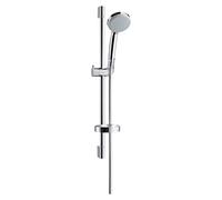 Croma 100 handheld shower, Unica'C shower rail., chrome, 0,65m Set