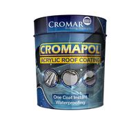 Cromapol Acrylic Roof Coating Waterproofing Liquid White Primer 20kg