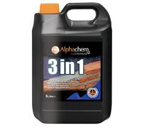 CROMAR AlphaChem 3 in 1 Admixture | Air Entraining, Chloride-Free Waterproofing, Plasticising & Retarding Liquid for Render Mixes | 5L
