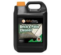 Cromar Alphachem Brick & Patio Cleaner - Premium Acid-Based Solution For Removing Mortar Stains - Oil - Grease - & Lichen - 5L