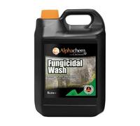 Cromar Alphachem Fungicidal Wash - Moss & Mould Remover - Removes Lichen - Moss - Algae - Fungi - Clear, 5L