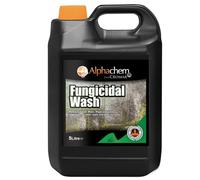 CROMAR AlphaChem® Fungicidal Wash | Moss & Mould Remover | Removes Lichen - Moss - Algae - Fungi | Interior & Exterior Use | Clear - 5L