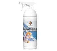 CROMAR AlphaChem Glass Cleaner 1L | Glass & Mirror Cleaner Powerful Smear-Free Quick Cleaning Formula for Glass - Mirrors - & Hard Surfaces