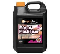 Cromar - Alphachem Mortar Plasticiser Freeze-Thaw Resistance Fluorescent Weather Mortar Plasticiser - Pink, 5L