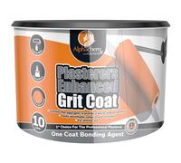 CROMAR AlphaChem Plasterers Enhanced Grit Coat | One Coat Ready to Use Plaster Bonding Agent with Fine Aggregate | Ideal for Plaster, Concrete & Low Porous Substrates | Orange - 10L