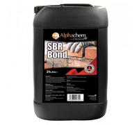 Cromar - Alphachem Sbr Bond - High-Performance Bonding Agent & Adhesive For Mortar, Flooring, & Rendering Freeze-Thaw Stable - 25L