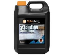 CROMAR AlphaChem Stabilising Solution | Treatment for Friable and Chalking Surfaces | Consolidates Dusting and Loose Material | Ready to Use | 5L