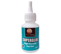 Cromar - Alphachem Super-Glue - Pvcu Activator General High Viscosity Glue Adhesive - 50G