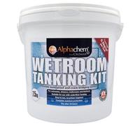CROMAR AlphaChem Wetroom Tanking Kit Plus | Wet Room System | Flexible - Waterproof | Waterproofing for Interior Use | 7.5 KG