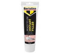 Cromar - Bartoline Ready Mix Instant Filler - 330G Tube - All Purpose Ready Mixed Filler - White Paste For Interior & Exterior