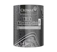 CROMAR Black Bitumen Paint WaterProof WeatherProof 5 Ltr