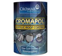 Cromar Cromapol Emergency Roof Repair Acrylic Coating Waterproofing - Opaque, 20Kg