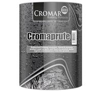CROMAR Cromaprufe - Rubberised Bitumen Emulsion | Waterproofing & Damp-Proofing Solution for Walls, Floors, and Wood Adhesion | 22.5L