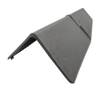 CROMAR CromaSlate - Angled Ridge Slate | Lightweight 240mm x 445mm | Slate Grey | Recycled uPVC | Tile Ridge Cap Roof Slate | Easy Angled Ridge - Low Pitch Roofing System