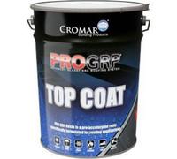 Cromar Pro 25 Grp Topcoat 20Kg Dark Grey - Fire Retardant Grp Roofing Topcoat For Professional Use