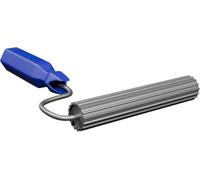 Cromar Pro Grp Laminating Roller - Bubble Buster With Ribbed Metal Roller For Even Resin & Air Bubble Removal - 225mm X 45mm