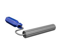 CROMAR Pro GRP Laminating Roller | Bubble Buster with Ribbed Metal Roller for Even Resin Application and Air Bubble Removal | PROGRP Laminating Roller - 225mm x 45mm