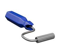 CROMAR Pro GRP Laminating Roller | Bubble Buster with Ribbed Metal Roller for Even Resin Application and Air Bubble Removal | PROGRP Laminating Roller - 70mm x 21mm