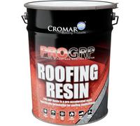 Cromar Pro Grp Resin - Roofing Resin Medium Reactive Polyester Resin For Roofing Applications - Low Styrene Emission - Clear, 10Kg