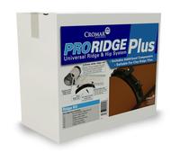 CROMAR - ProRidge Plus - Clay Ridge Tile Kit | Ridge & Hip System 6 Metre | Fixing Solution for Ridge | Dry Fix Roof Kit - Mortar Free Ridge Clay Tile Fitting System