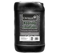 CROMAR Roofing Emulsion - Economical Brush-Applied Bituminous Waterproofing | Bitumen Waterproofing Treatment | 25L