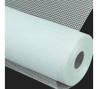CROMAR Scrimtex Glass Fibre Scrim | Roof Reinforcing Roll | Reinforcing Fibreglass Mesh | 50m x 1m - Liquid Roof Coating Fiberglass Matting for Crack Repair & Reinforcement
