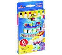 Cromatex Fabric Markers 6 Colours Blue Carioca