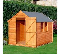 Cromer 5' 9" x 7' 10" Apex Shed - Budget Dip Treated Overlap