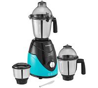 Crompton Ameo 750-Watt Mixer Grinder with MaxiGrind and Motor Vent-X Technology (3 Stainless Steel Jars, Black & Green)