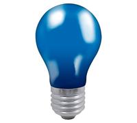 Crompton Lamps 25W GLS ES-E27 Dimmable Colourglazed IP65 Blue 10lm ES Screw E27 Incandescent Coloured Outdoor External Festoon Light Bulb